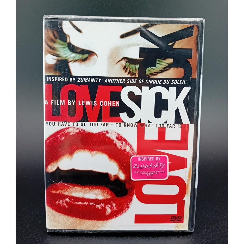 Love Sick – Lewis Cohen – Cirque‎ du Soleil Documentary – DVD – Brand New